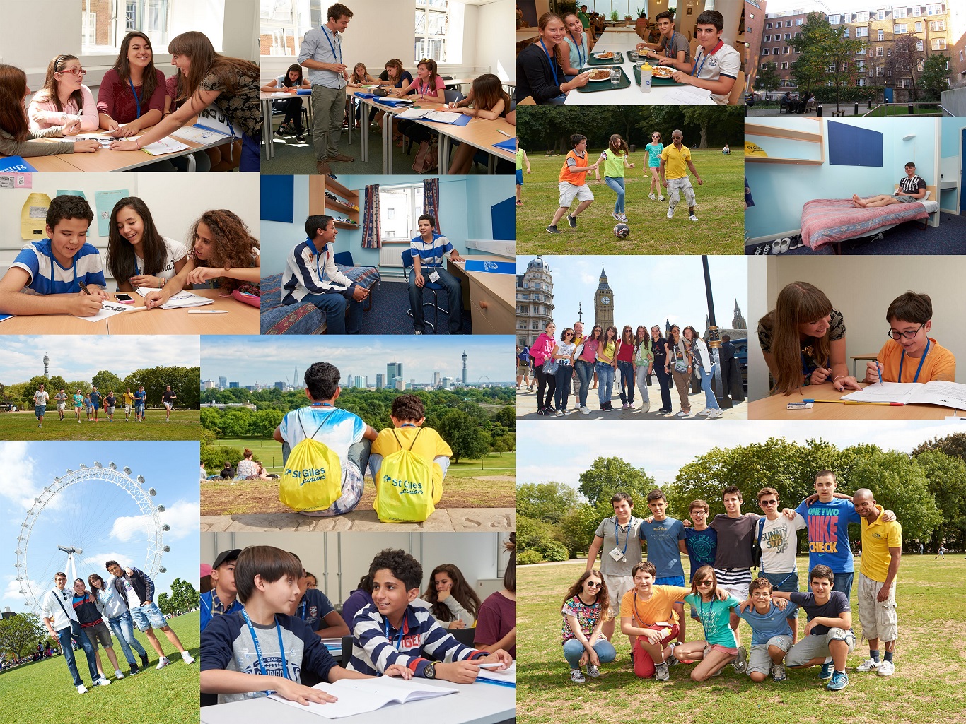Azares English Summer Language courses in St Giles London, England